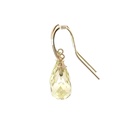Earrings | Lemon Quartz Drops On 9ct Gold Hooks