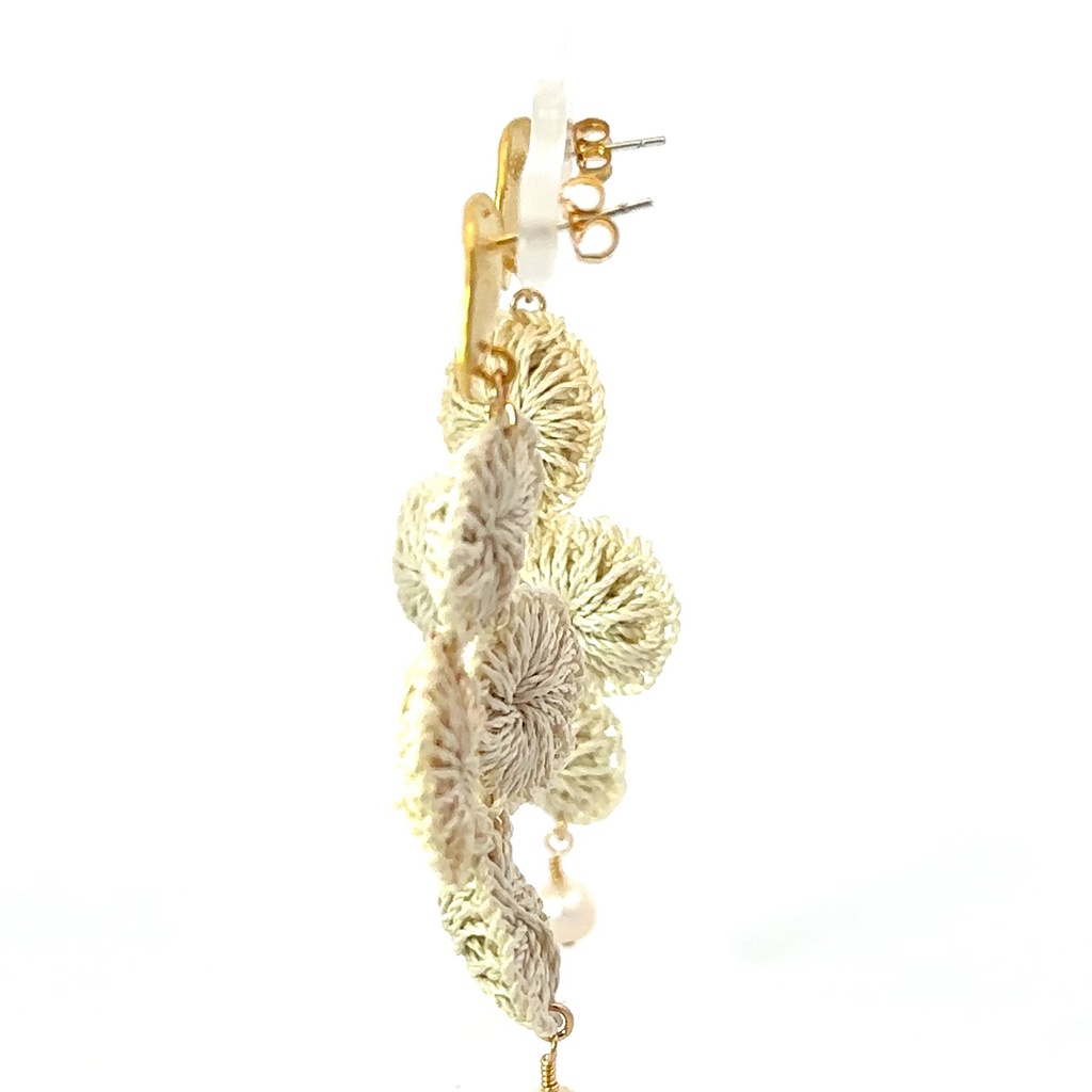 Malalo Breeze Earrings Gold by Bilum & Bilas