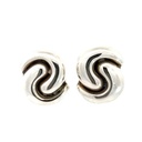 Knot Clip-On Earrings | Sterling Silver