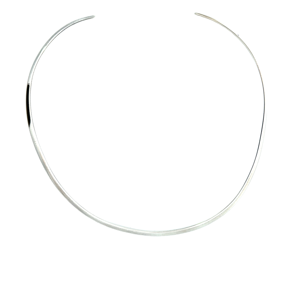 Necklace Collar | Narrow Sterling Silver