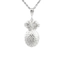 Pineapple Pendant | Sterling Silver