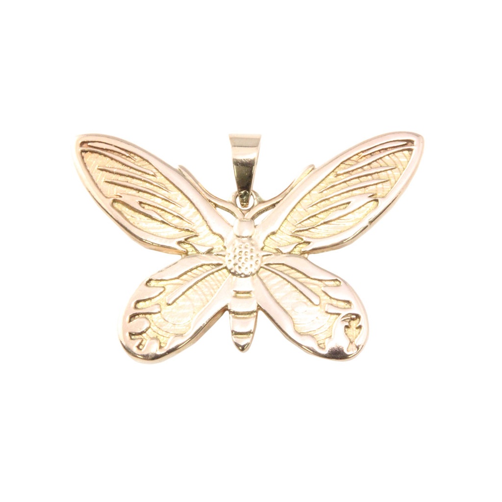 Butterfly Pendant - Birdwing | 9ct Yellow Gold