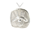 Sing Sing Man Pendant In Sterling Silver