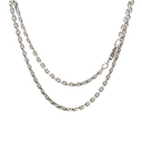 Necklace | Heavy White Gold 18K