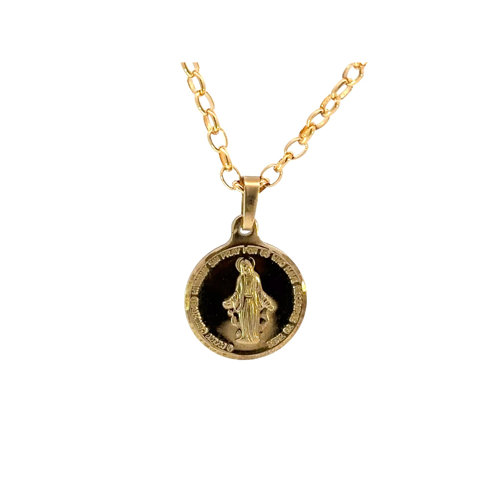 Saint Christopher Pendant In 9K Yellow Gold