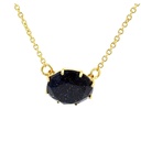 Deep Sparkling Blue La Diamantine Pendant Necklace
