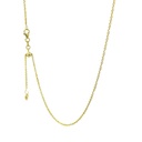 Slider Chain Necklace | 9ct Yellow Gold