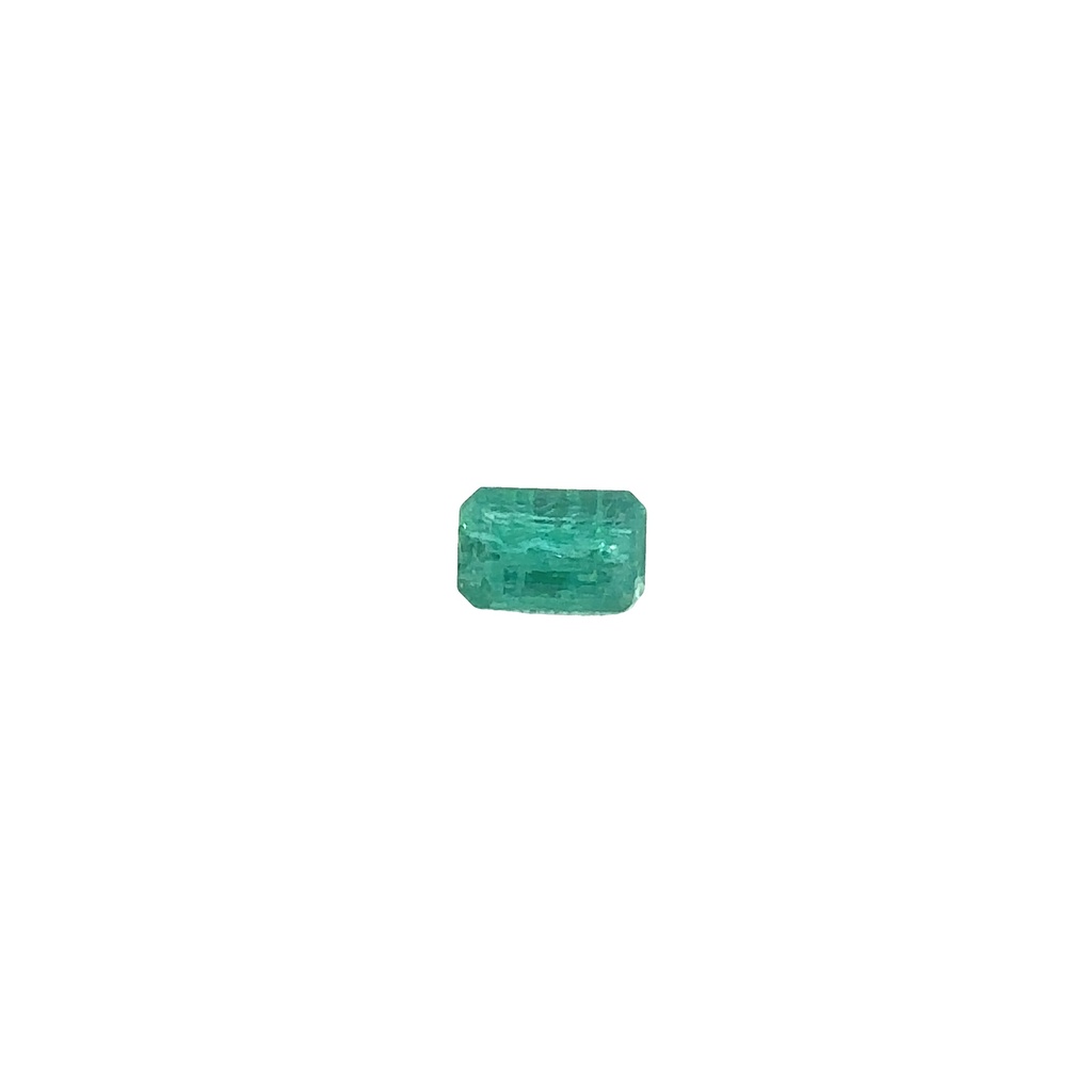 Emerald Cut Green Emerald 0.67ct