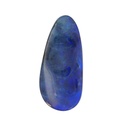 Elegant Solitaire Blue Opal Gemstone - Timeless Beauty
