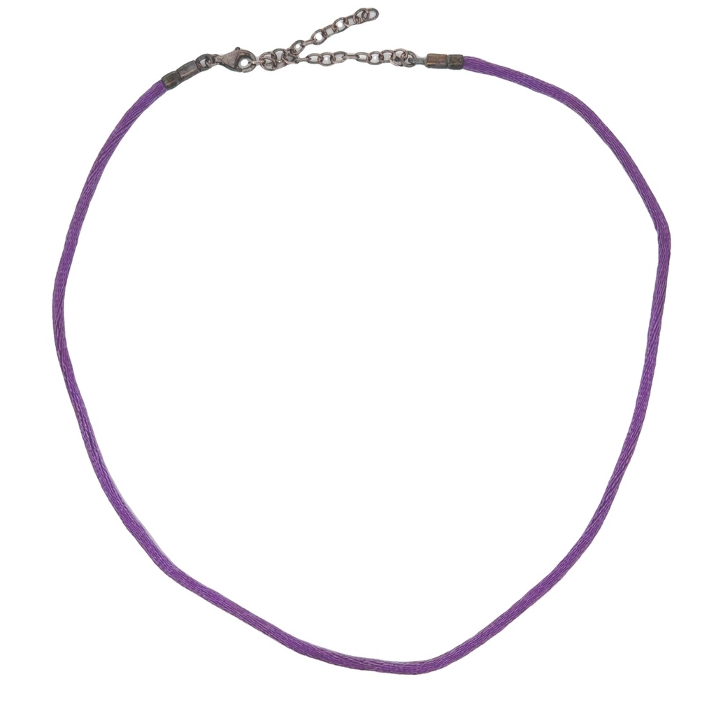 Cord Necklace | Purple