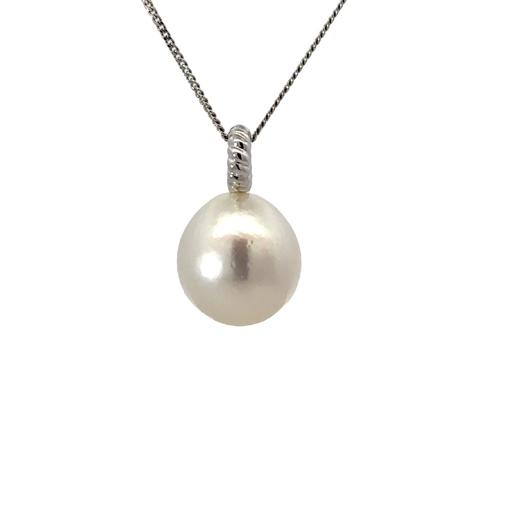 South Sea Pearl Rope Pendant In 9KWG