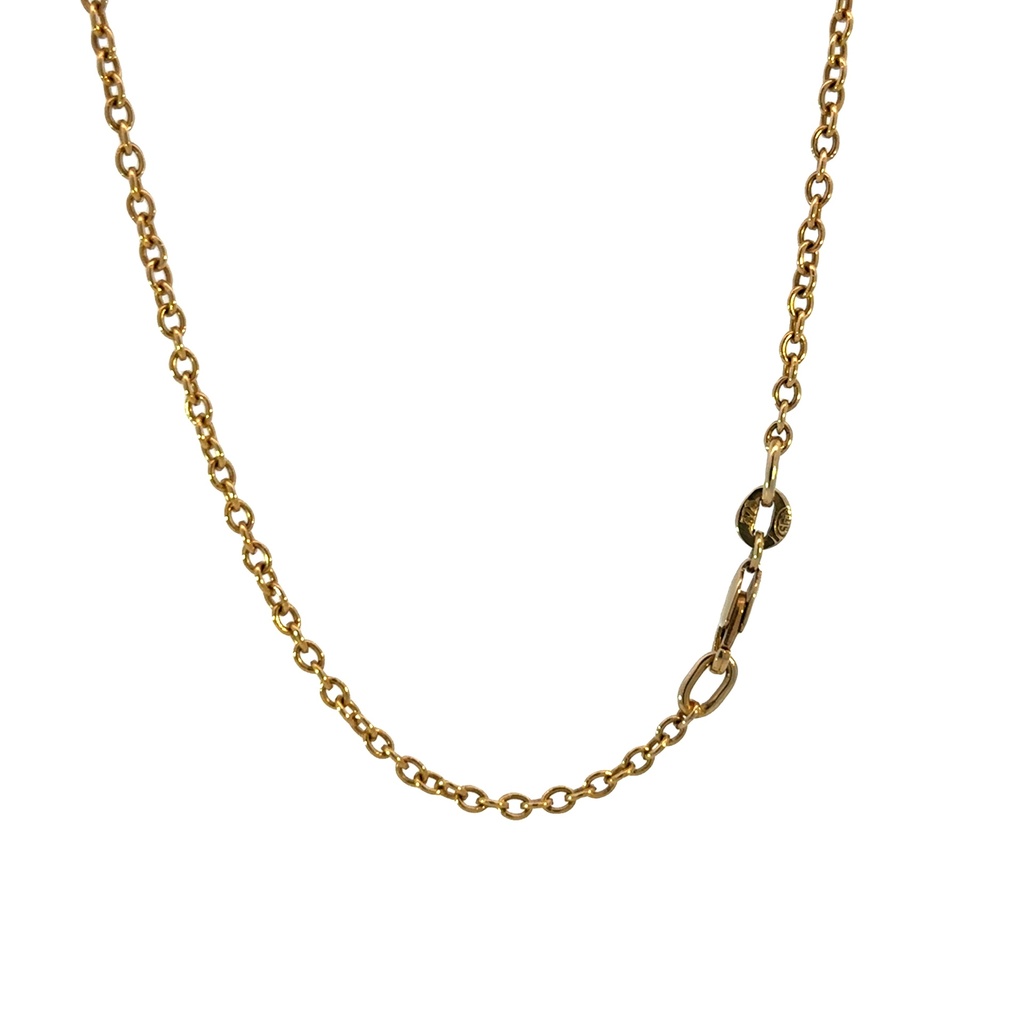 Belchor Link Chain Necklace | 9K Yellow Gold