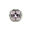 Kunzite 18ct White Gold Ring