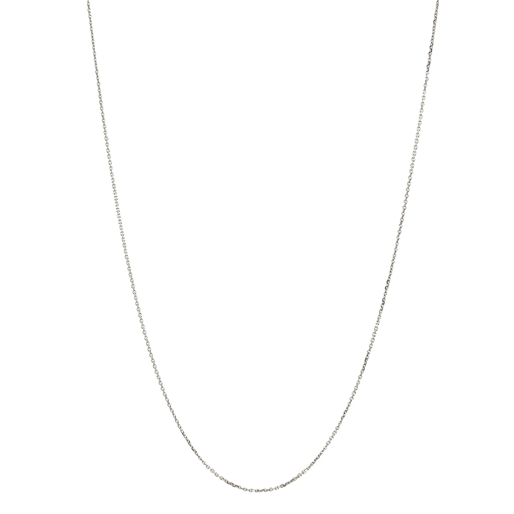 Chain Necklace 50cm | 9ct White Gold