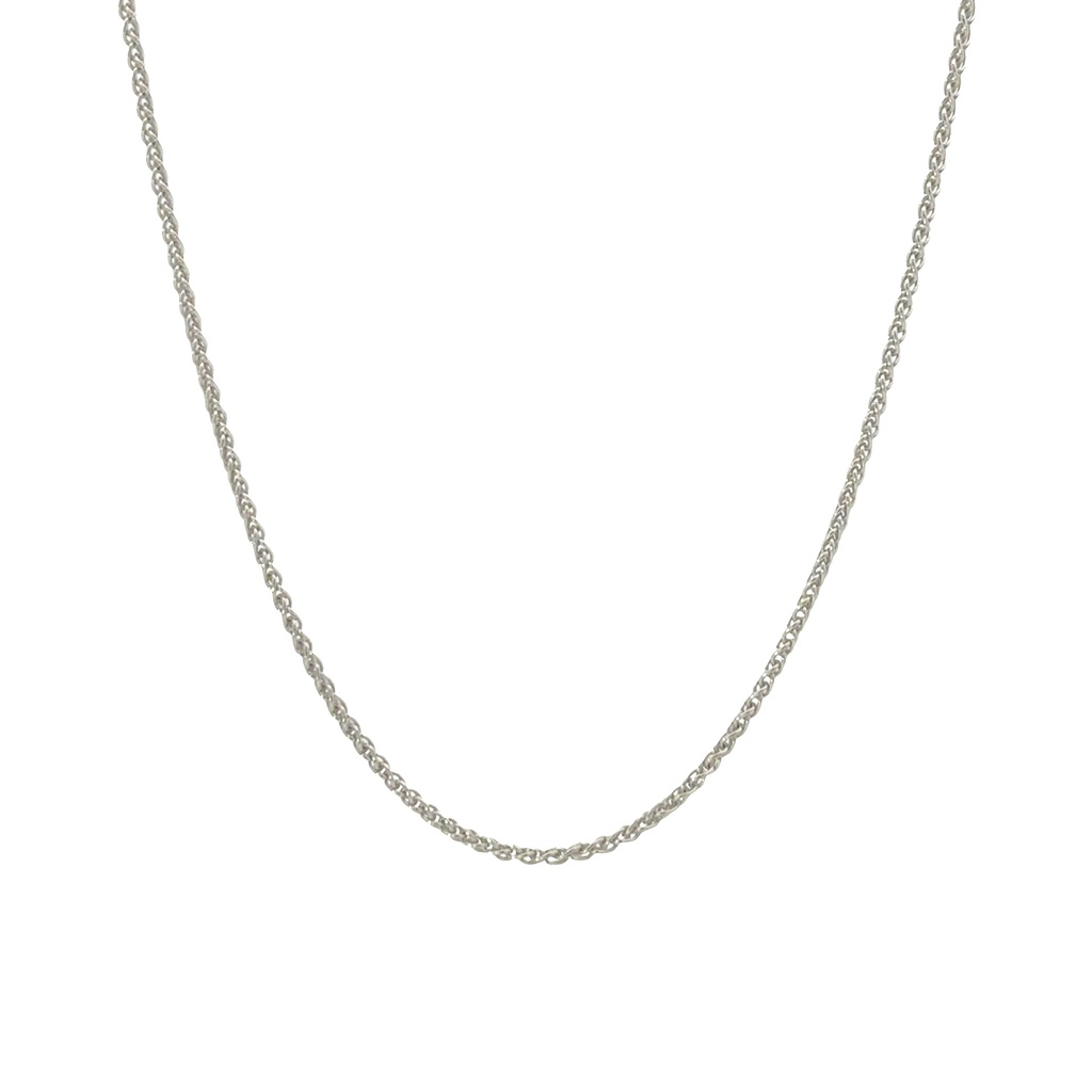 Sterling Silver 60cm Wheat Chain