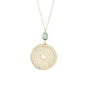Kala Green Necklace by Bilum & Bilas