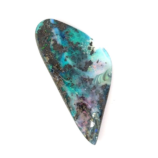 [001843] Solid Opal | Pinks and Blues