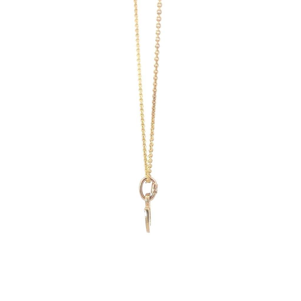Horseshoe Pendant | 9K Yellow Gold