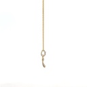 Wishbone Pendant | 9K Yellow Gold