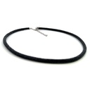 Necklace | Textured Black Collar