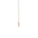 Petals Silver Necklace | "Grandmother"  With Linked Circles