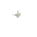 Children Sterling Silver Enamel Polkadot Butterfly Studs
