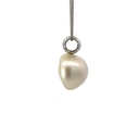 South Sea Pearl Double Blade Pendant In 9KWG