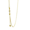 9carat Gold Slider Chain
