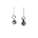 Freshwater Pearl & Topaz Drop Earrings