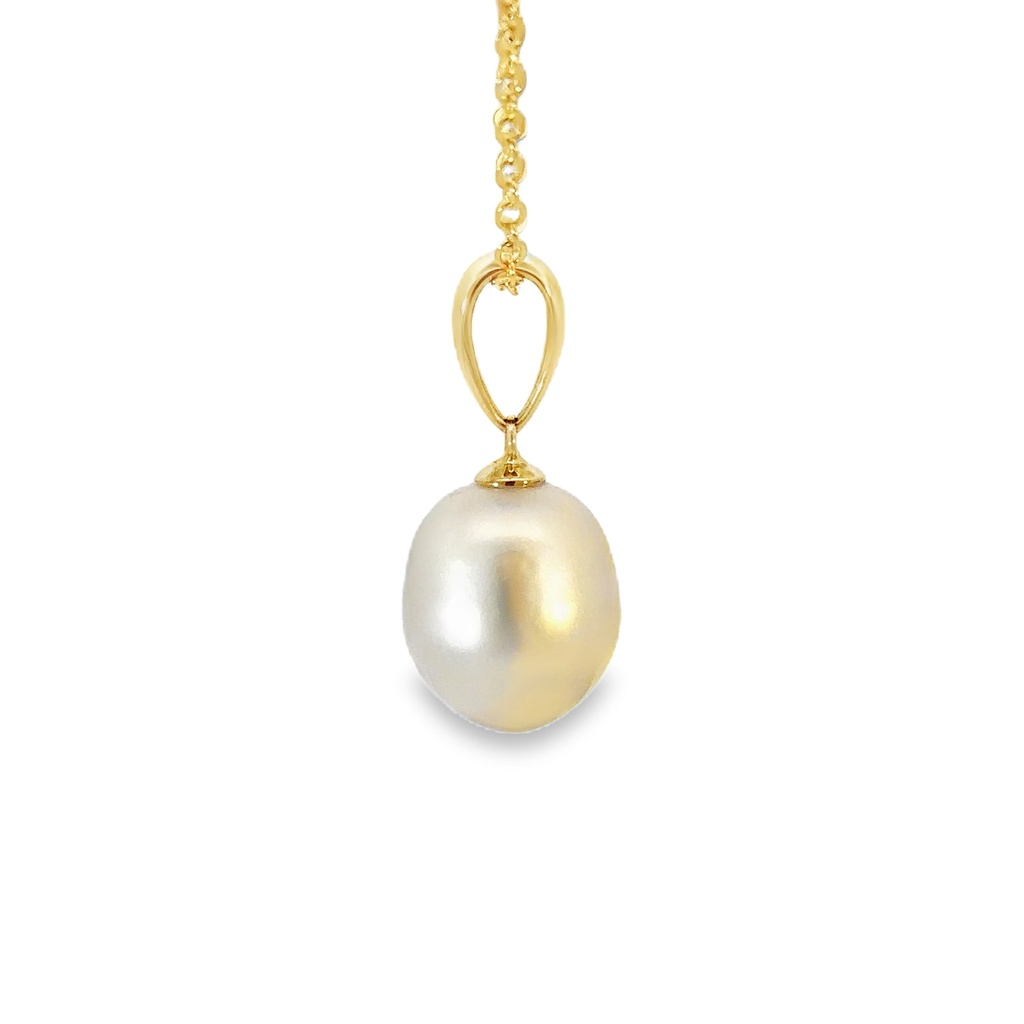 South Sea Pearl Pendant | 9ct Yellow Gold