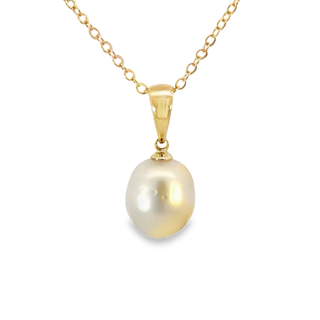 South Sea Pearl Pendant | 9ct Yellow Gold