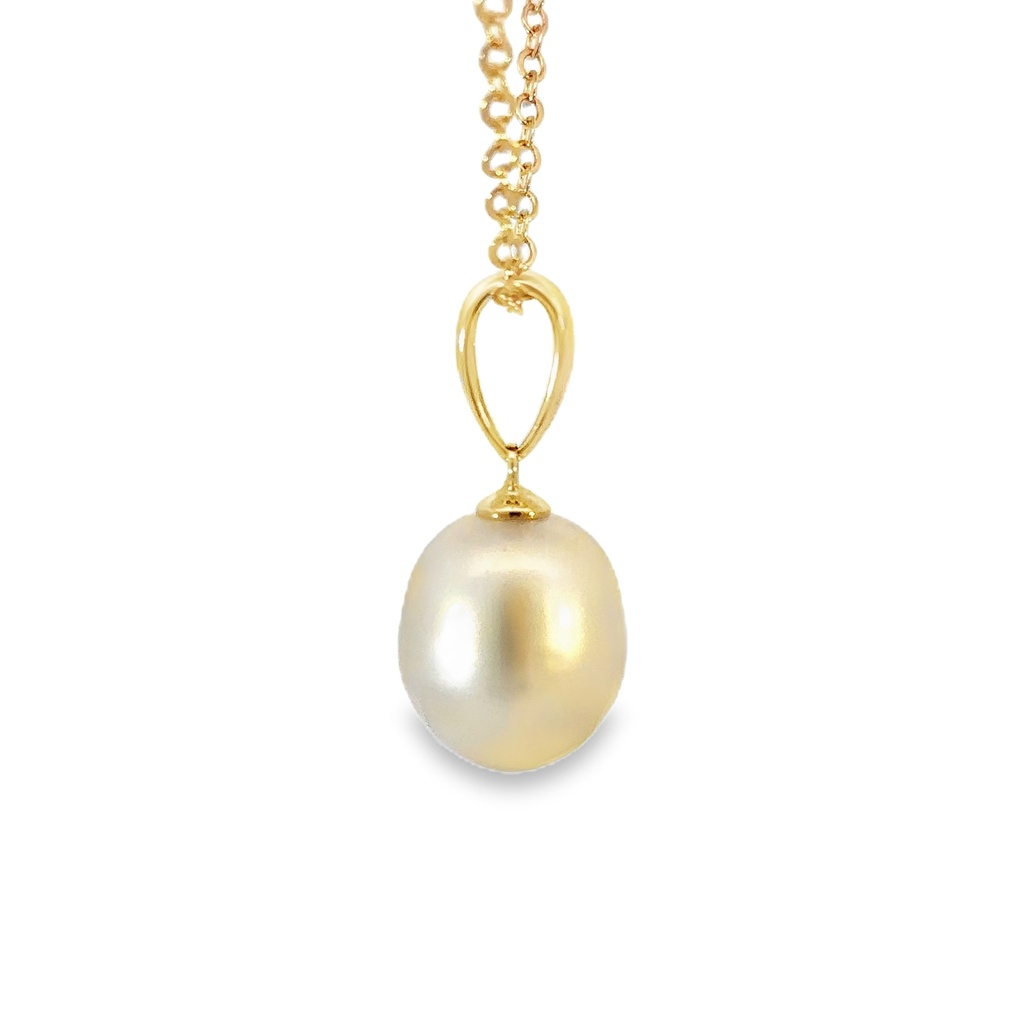 South Sea Pearl Pendant | 9ct Yellow Gold