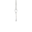 Engraving Pendant | Round Sterling Silver Tag