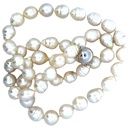 South Sea Pearl Necklace With 18ct White Gold Ball Clasp