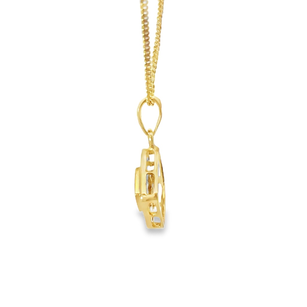 Diamond Pendant | Square Shape