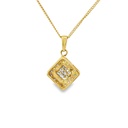 Diamond Pendant | Square Shape