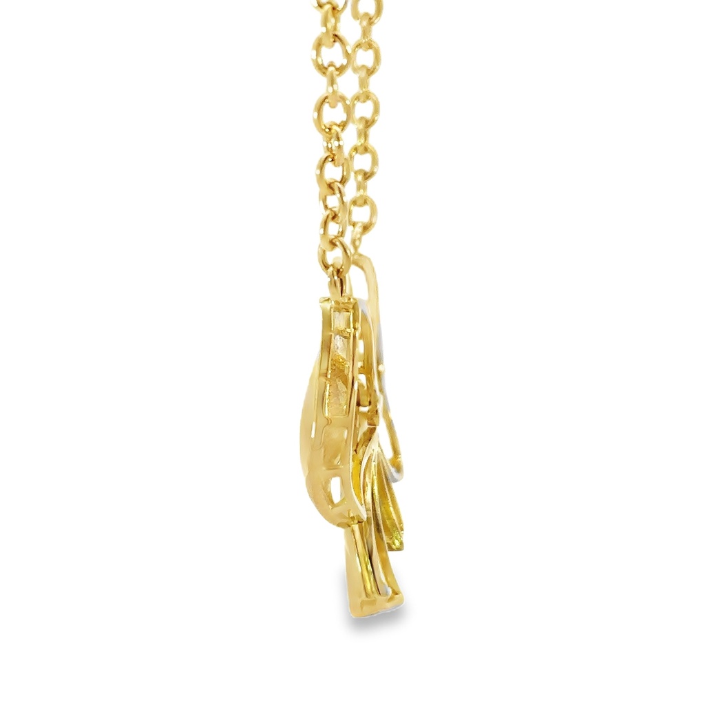 Bow Necklace | 18ct Yellow Gold