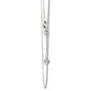 18ct White Gold 47cm Extender Trace Chain