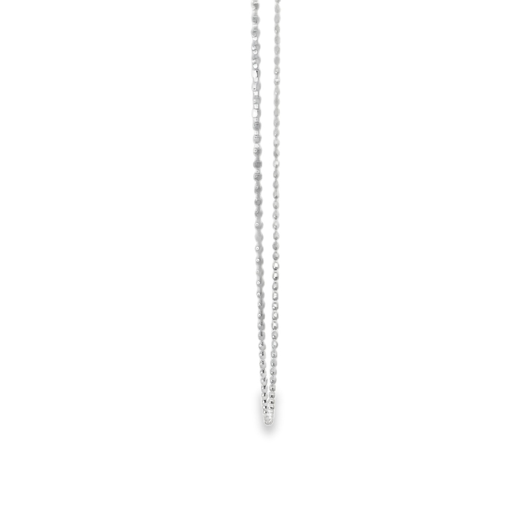 Bead Chain | 18ct White Gold