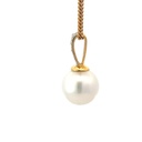 South Sea Pearl Pendant 18ct Gold with Diamonds