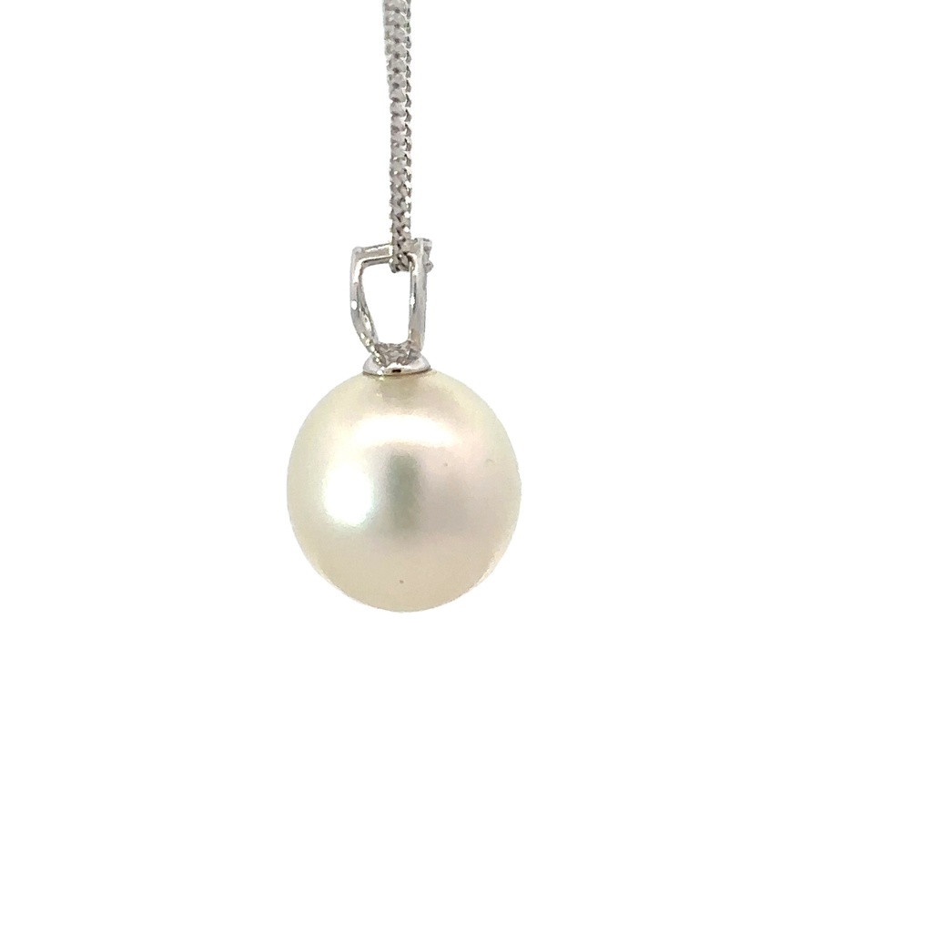 South Sea Pearl Pendant 18ct White gold