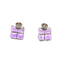 Amethyst Stud Earrings| 14ct