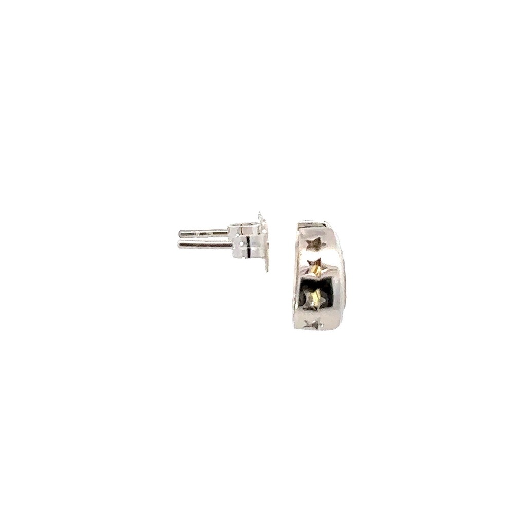 Yellow Beryl Stud Earrings| 14ct