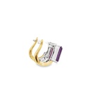 Amethyst Stud Earrings | 14ct