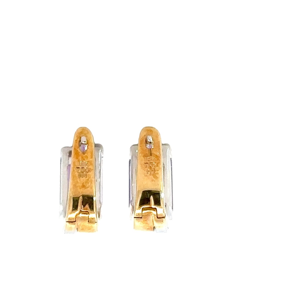 Amethyst Stud Earrings | 14ct