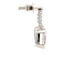 Kunzite And Diamond Stud Earrings | 14ct