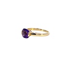 Amethyst 14K Yellow Gold Ring