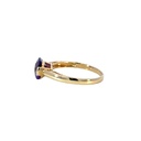 Amethyst 14K Yellow Gold Ring