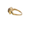 Citrine Gemstone 18ct Yellow Gold Ring