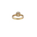 Dioptase Gemstone 14ct Yellow Gold Ring